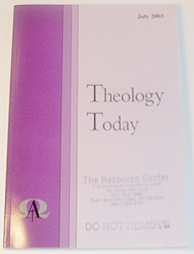 Theology Today (Volume 60 Number 2, July 2003)