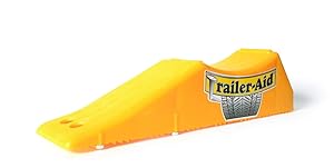 Trailer-Aid Tandem Tire Changing Ramp, The Fast and Easy Way To Change A Trailer's Flat Tire, Holds up to 15,000 lbs, 4.5 Inch Lift (Yellow)