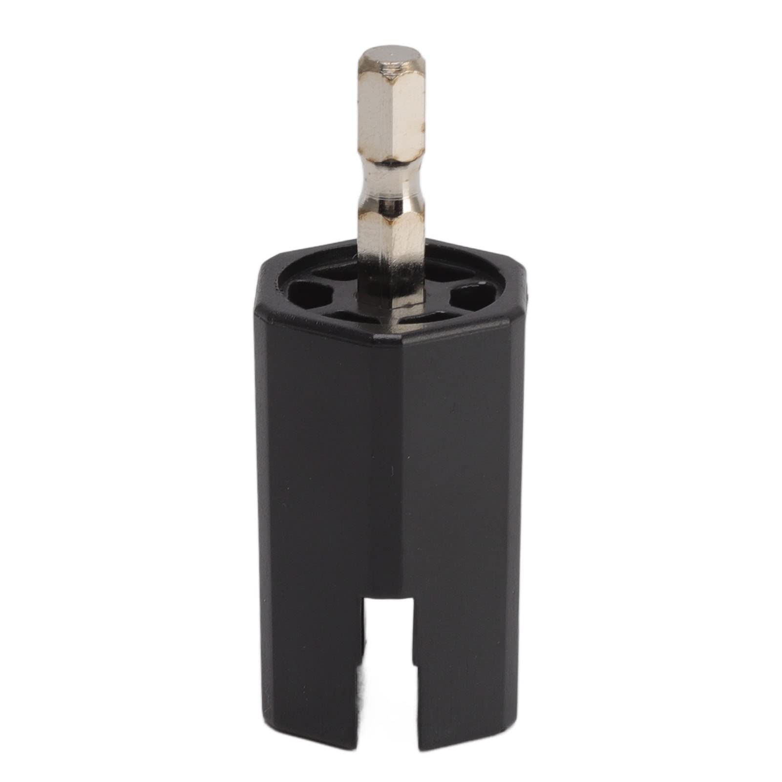 Pwshymi Guitar String Winder, Professional String Winder Tool Drill Bit Tuning Peg Winder for Acoustic Electric Guitar Bass Black,Guitar String Winder