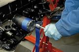 Draper Oil Filter Strap Wrench 280mm 3/8in and 1/2in Sq Dr Tool 56137 Blue view 3
