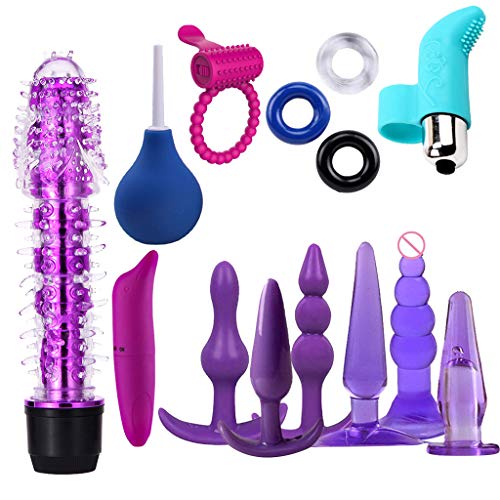 14Pcs Plugs Anal Vibrator Sex Toys Set,Suma-ma Waterproof Massager Couple Sexy Toys,USA Warehouse Shipment