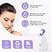 Face Steamer for Facial - Facial Steamers Deep Cleaning, Nano Ionic Warm Mist Moisturizing Facial Steamers, Cleansings Pores and BlackheadsHome Sauna Spa, Mothers, Wife Gifts (5 Piece Blackhead Kit)