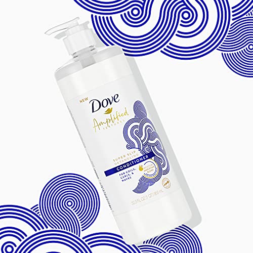 Dove Amplified Textures Deep Moisture Detangling Conditioner for Coils, Curls, and Waves Coconut