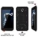 SKYLMW BLU R1 HD Case, Defender with Built in Screen Protector Case for BLU R1 HD 2016 Black