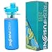 Fresh Fusions Fruit Infuser Water Bottle 25 oz - With Insulated Sleeve + Healthy Recipe Ebook - Includes 25 Infused Water Recipes (Teal)