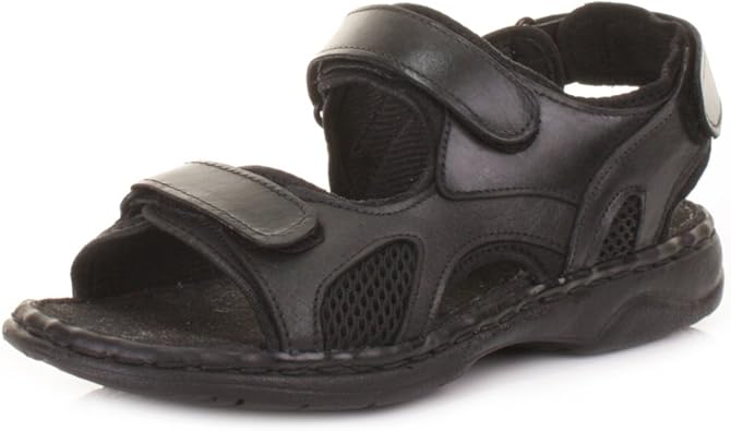 mens leather sandals clearance uk