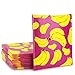 Fuxury Fu Global #2 8.5x12 inches Bubble Mailers Upgrade Opaque Poly Padded Envelopes Pack of 25 (banana, 8.5x12)