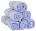 The Motherhood Collection 6 ULTRA SOFT Baby Bath Washcloths, Rayon from Bamboo Towels, Purple, Perfect for Sensitive Baby Skin, 6 Pack 10