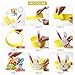 UNOMOR Easter Crafts with Bunny Ears for Kids, Easter Headbands Hat Decorating Crafts 12 Pack