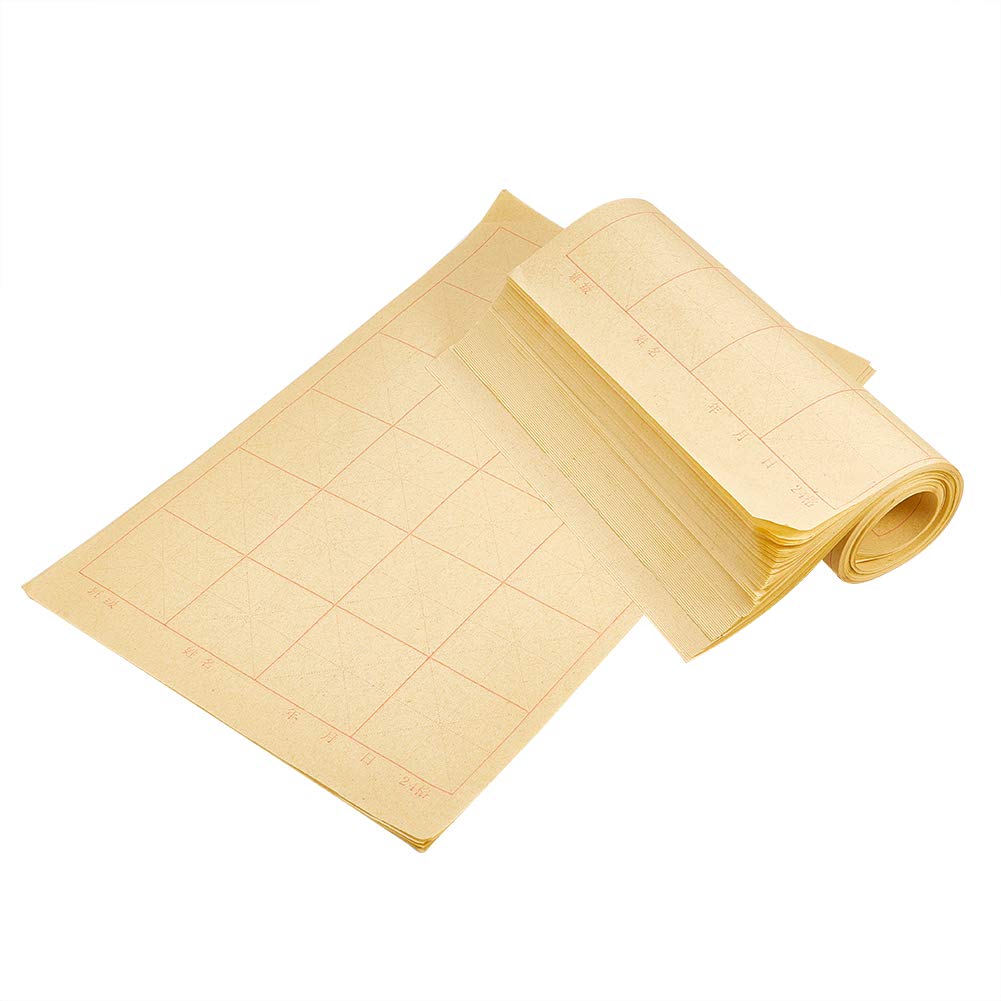 Papel de dibujo PandaHall Elite 90 Hojas NavajoWhite Chino Tradicional  caligrafía Papel Pincel Tinta Escritura cuadrícula Sumi Xuan Papel para  Escritura Pintura práctica Juguetes y juegos bk.motovation-accessory.com.sg