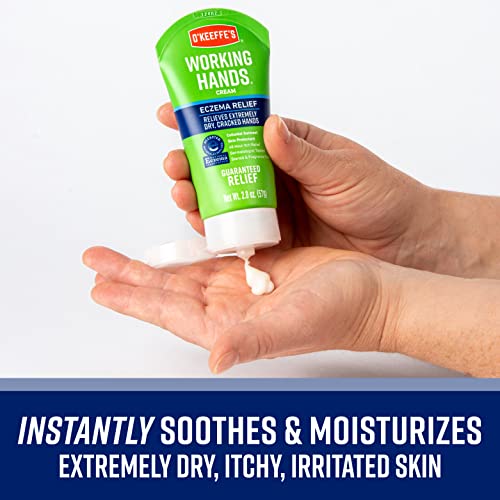 O'Keeffe's Working Hands Hand Cream, For Extremely Dry, Cracked Hands
