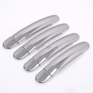 HJPOQZ Cubierta de manija de Puerta cromada ABS, Accesorios de Estilo