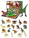 Purple Ladybug Novelty Dinosaur Toys 2019 Advent Calendar for Kids, with 24 Different Dinosaur Figurines Including a Large T-Rex! Great Christmas Countdown Advent Calendars for Boys or Girls!