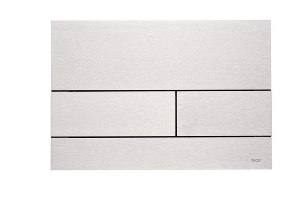 Tece – WC Push. 2 Metal Steel Square Born (with Anti-huella Digital)