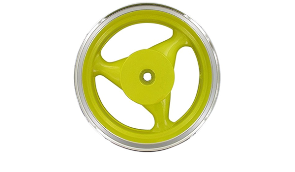 Xfight-Parts Llanta trasera de aluminio amarillo 3,5 x 13 ...