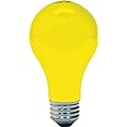 GE 97495 Bug Lite A19 Bulb, 60-Watt, 2-Pack