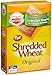 Post Shredded Wheat Original Cereal (18-Biscuits), 15-Ounce Boxes (Pack of 4)