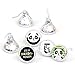 Party Like a Panda Bear - Baby Shower or Birthday Party Round Candy Sticker Favors - Labels Fit Hershey's Kisses (1 Sheet of 108)