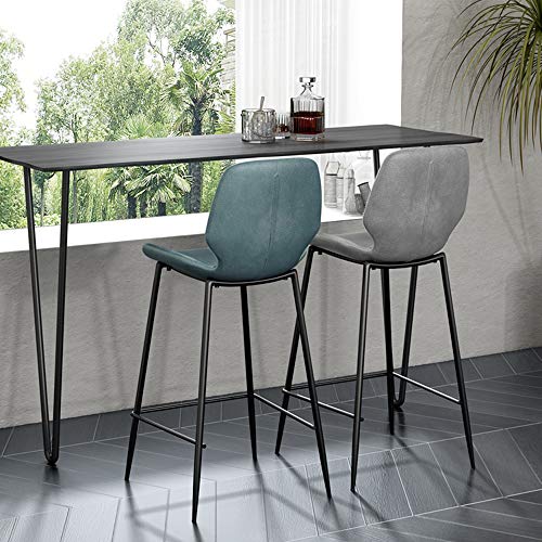 Esszimmerstuhl im europäischen Industriestil Home Kitchen Counter Esszimmerstuhl Hochstuhl Iron Art Bar Chair… – Bild 5