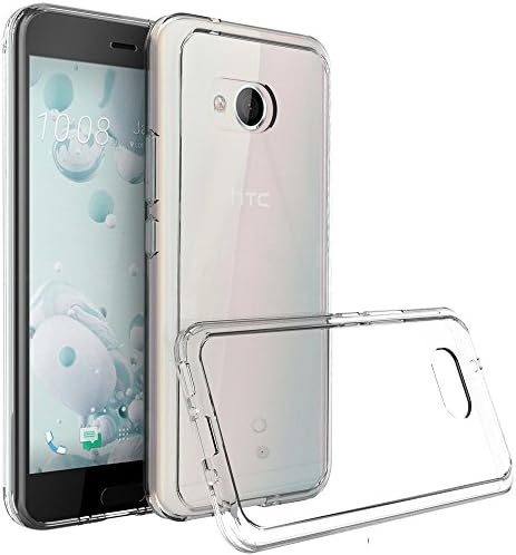 For HTC U11 Case, MinSii Clear TPU Bumper and Anti-Scratch PC Hard Back Cover for HTC U11 / HTC Ocean (With Back Mic Hole)
