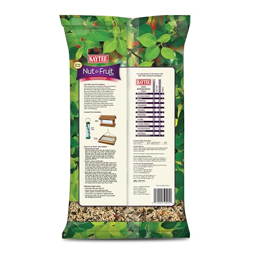 KAYTEE NUT & FRUIT WILD BIRD SEED, 5 LB