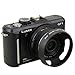JJC LH-46GFII Metal Lens Hood Compatible with Panasonic Lumix G 20mm 1.7 II & 20mm 1.7 & 14mm 2.5 ASPH