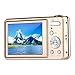 GordVESJB008 2.7 Inch TFT 5X Optical Zoom 15MP 1280x720 HD Anti-shake Smile Capture Digital Video Camera--Gold