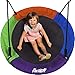 40 Inch 700lb Round Outdoor Tree Swing for Kids - Flying Saucer Swingset - Heavy Duty Disk Swings with Straps, Adjustable Ropes, Handles and Pillow - Large Circle Swing for Children