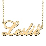 RONKAHSHOW Leslie Custom Pendant Name Necklace
