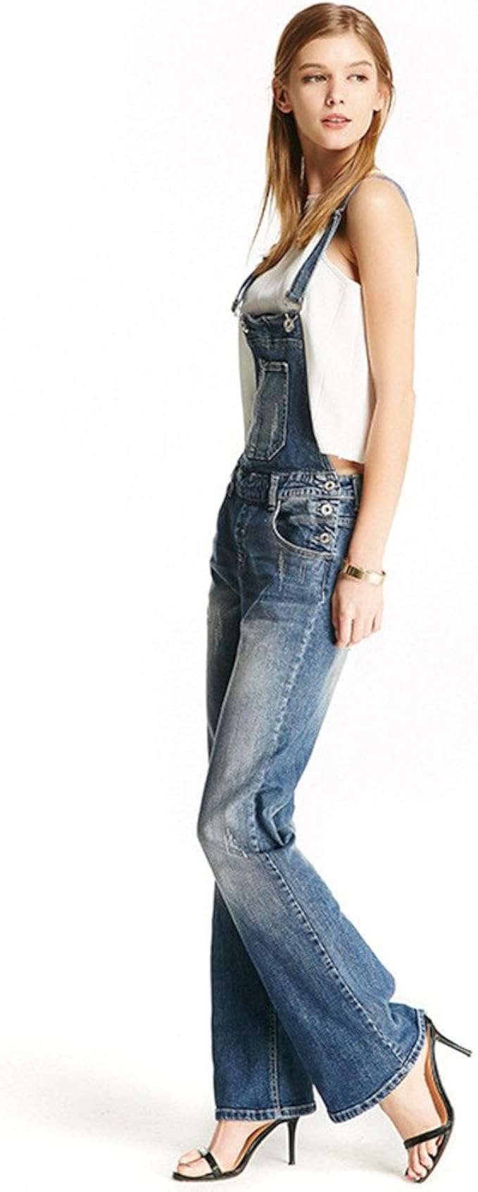 flare leg overalls