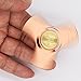 Alquar EDC Fidget Hand Spinner Pure Copper High Speed CNC Exquisitly Made, Spinning Time Up to 5 Minutes (Copper Style Tri)