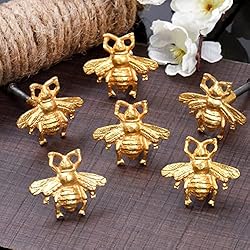 18 Pieces Knobs-Gold Knobs-Bee Knobs-Gold Drawer