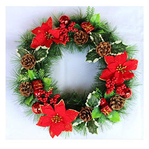 Visdoll Pine Cone Wreaths 15 Artificial Wintry Pine Wreath With