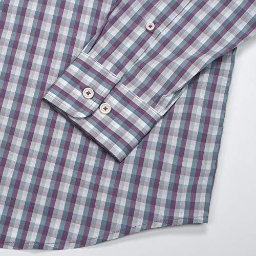 Cole-Haan-Mens-Buttondown-Long-Sleeve-Performance-Stretch-Plaid-Shirt