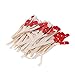 Andoer 90pcs Piano Bridle Straps Standard Style Action Repair Tools Replacement Parts