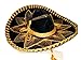 Black and Gold Mariachi Sombrero
