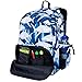 Wildkin 17-inch Kids Backpack – Durable, Lightweight School Bag for Boys & Girls - Sharks
