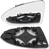 URAQT VW Golf MK7 Left Heated Wing Mirror Glass Convex Passenger Side view 1