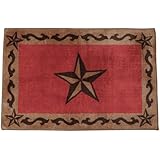 Western bathroom rugs