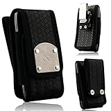 Rugged Steel Clip Patrol Duty Belt Case fits Nokia Lumia 1520 with a Cover on it. Perfect for Police, Law Enforcement, Construction, Hiking and Outdoor Work. Comes with both a Steel Smaller Clip and a Large 3