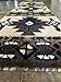 Southwest Native American Runner Area Rug Berber Beige Concord Design C318 (2 Feet X 7 Feet )