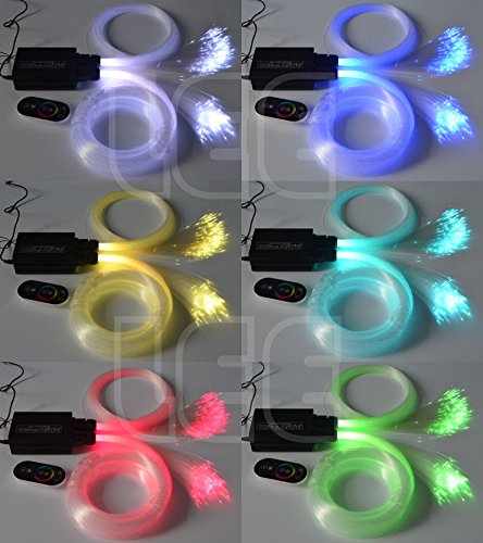 32W Fiber Optic Star Ceiling Dual Port Engine Driver CREE LED Lights Source with 2.4G Touch Remote Control