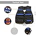 Afala Tactical Vest Kits for Nerf N-Strike Elite Series with 40 Refill Darts + 2 Reload Clips + Face Tube Mask + Protective Glasses