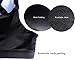 icyZone Sports Bra Sexy Yoga Tops Fitness Activewear Workout Clothes for Women (XL, Black)