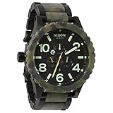 NIXON A083-1428 A0831428 Watch 51-30 CHRONO MATTE BLACK CAMO