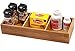 YBM HOME 3-Compartment Bamboo Drawer Organizer Box Multi-Use Storage for Junk Drawer, Office, Home, Kitchen, Bedroom, Children Room, Craft, Sewing, and Bathroom, 6x15x2.5 Inch
