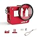 Luxebell Aluminium Alloy Skeleton Thick Solid Protective Case Shell with 52mm Uv Filter for Gopro Hero Black, Silver Camera - Wide Angle Mode Have No Vignetting (Hero 6 Case Red)
