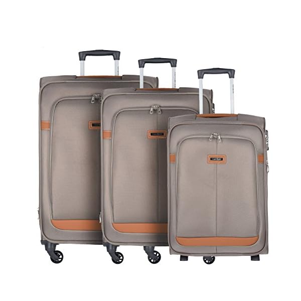 Samsonite NCS Caphir Spinner Valigia 2/4 ruote set di 3pzs. walnut cognac -  Miglioritrolley.it