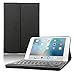 BORIYUAN iPad mini 4 Keyboard Case iPad mini Smart Case Stand Folio Leather Cover with Detachable Wireless Bluetooth Keyboard and Screen Protector for Apple iPad mini 4(Model:A1538/A1550) - Black