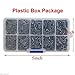 Shaddock Fishing 100pcs/box-400pcs/box Size: 0.6-2.5mm Fishing Wire Leader Crimps Single Barrel Crimping Sleeves 100% Copper Tube Connector Fishing Tackle Kit